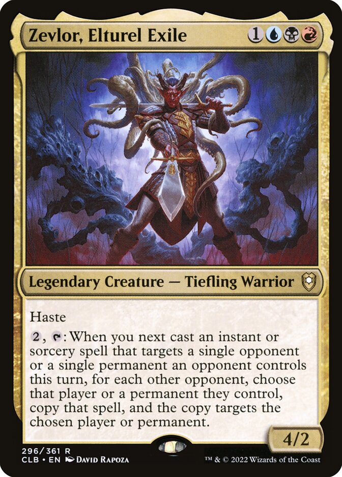 Zevlor, Elturel Exile 296 (Commander Legends: Battle for Baldur's Gate)  - Foil | Good Games Adelaide SA