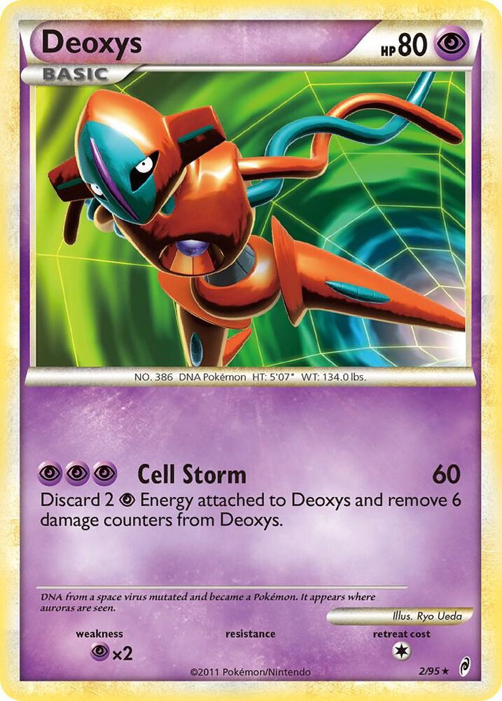 Deoxys 2/95 (Call of Legends)  - Holofoil | Good Games Adelaide SA