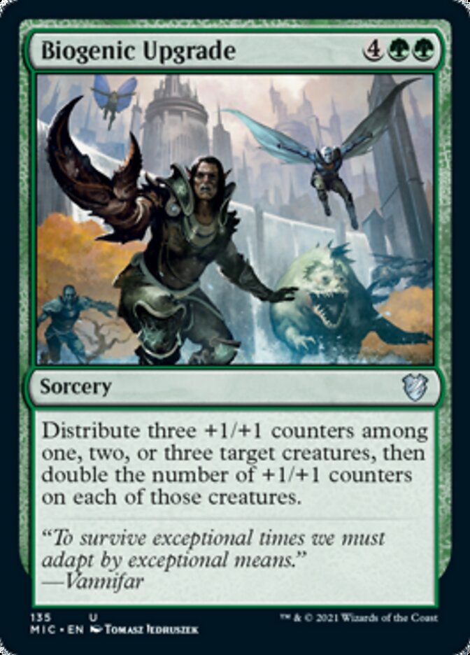 Biogenic Upgrade [Innistrad: Midnight Hunt Commander] | Good Games Adelaide SA