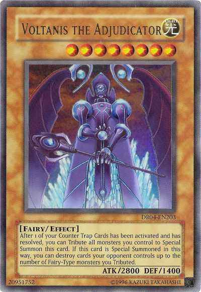 Voltanis the Adjudicator [DR04-EN203] Ultra Rare | Good Games Adelaide SA