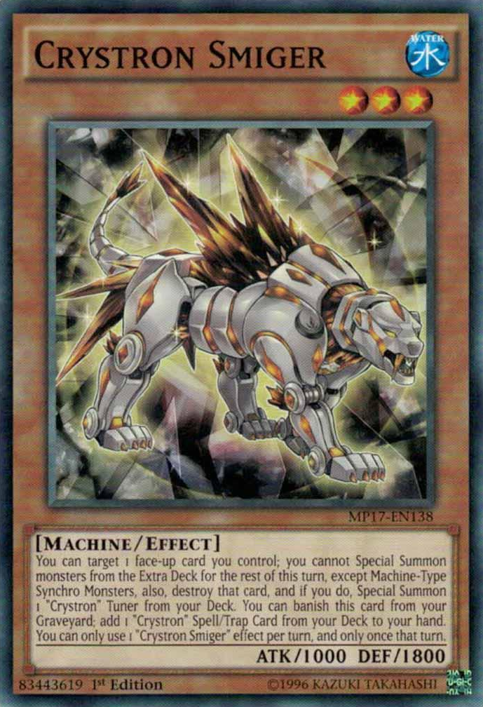 Crystron Smiger [MP17-EN138] Common | Good Games Adelaide SA