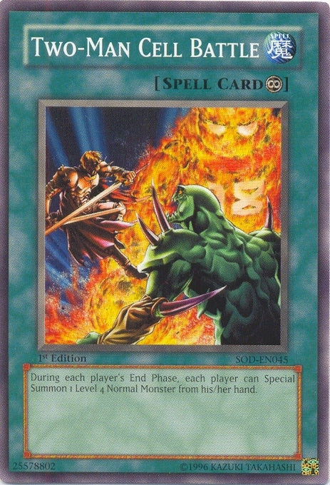 Two-Man Cell Battle [SOD-EN045] Common | Good Games Adelaide SA