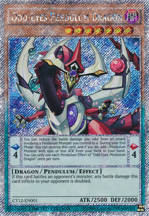 Odd-Eyes Pendulum Dragon [CT12-EN001] Secret Rare | Good Games Adelaide SA