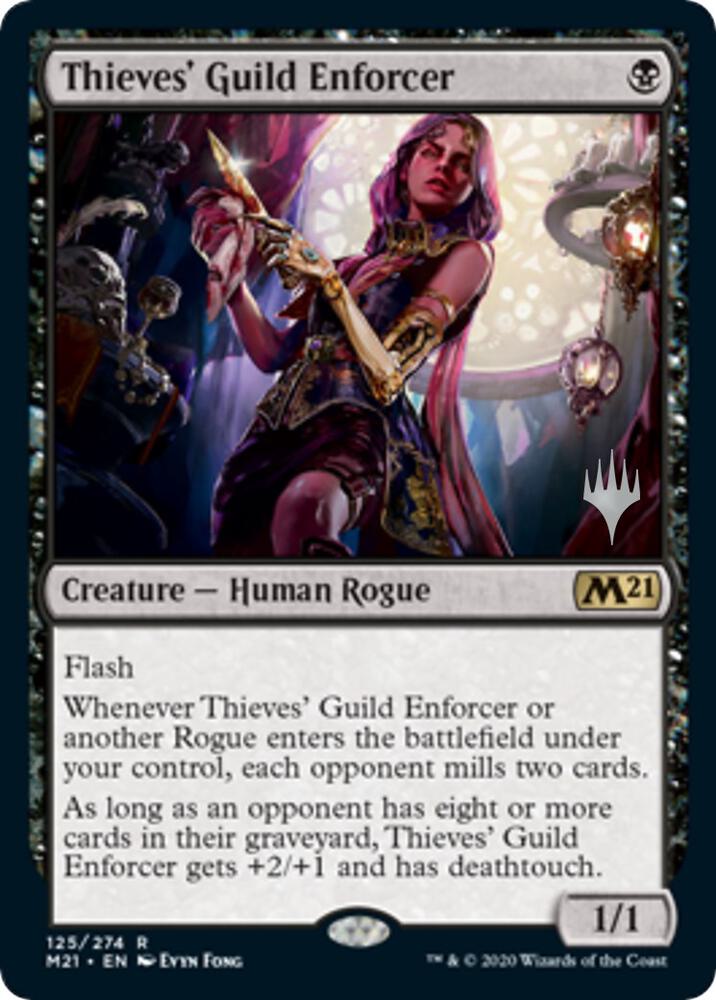 Thieves Guild Enforcer 125 (Promo Pack: Core Set 2021)  | Good Games Adelaide SA