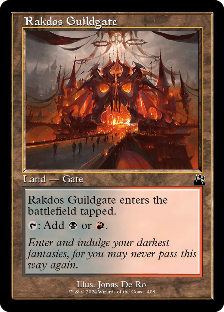 Rakdos Guildgate (Retro Frame) [Ravnica Remastered] | Good Games Adelaide SA