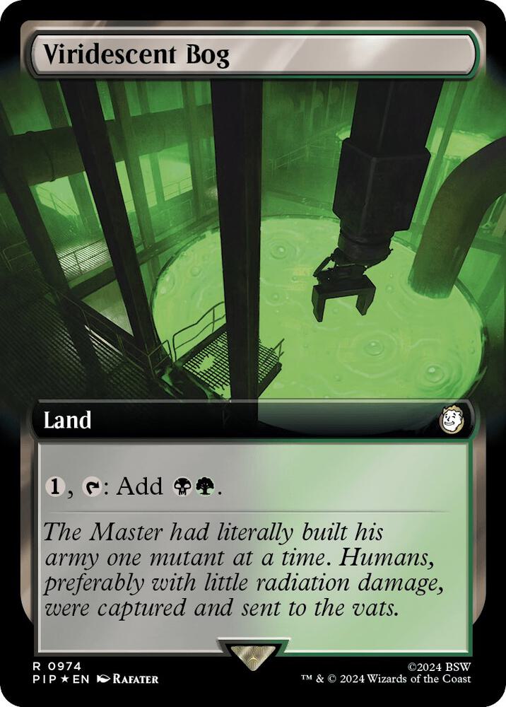 Viridescent Bog 974 (Universes Beyond: Fallout)  - Foil | Good Games Adelaide SA