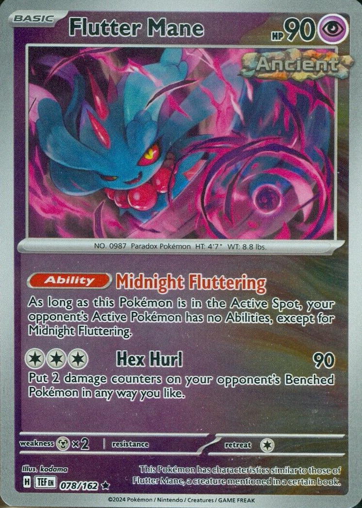 Flutter Mane (078/162) [Scarlet & Violet: Temporal Forces] | Good Games Adelaide SA