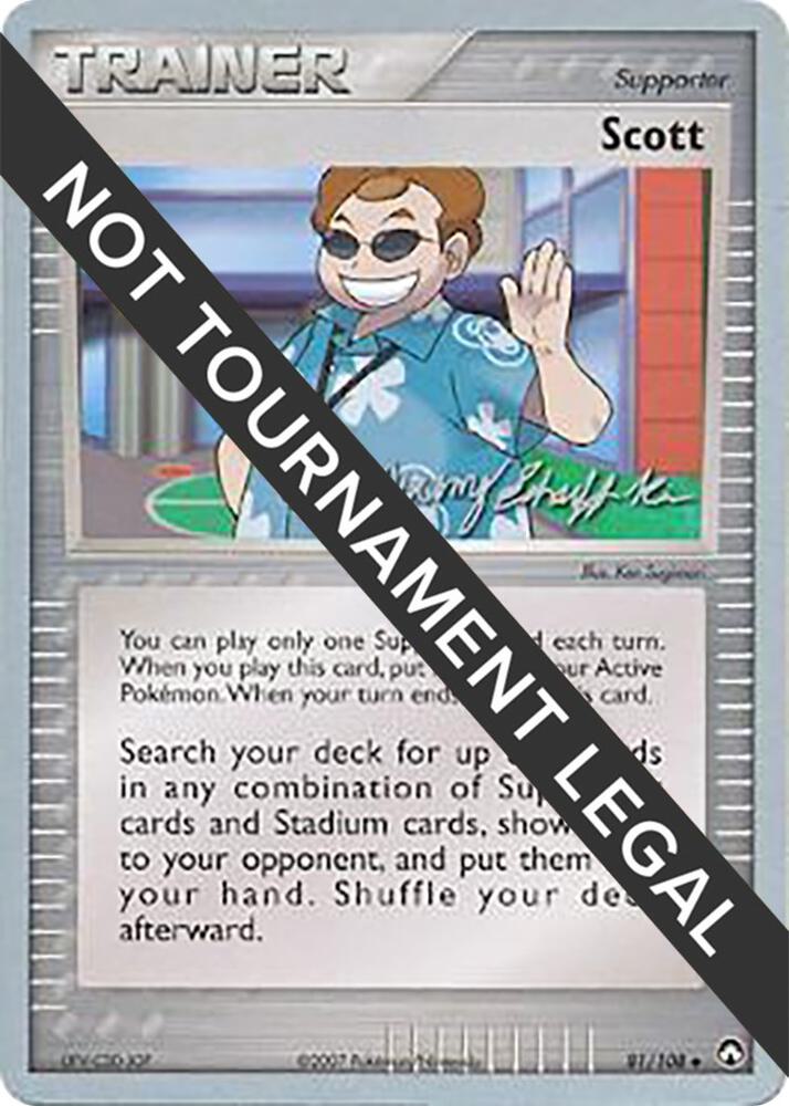 Scott 2007 Jeremy Scharff Kim 81/108 (World Championship Decks)  | Good Games Adelaide SA