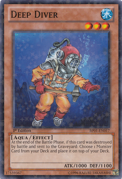 Deep Diver [BP01-EN017] Starfoil Rare | Good Games Adelaide SA