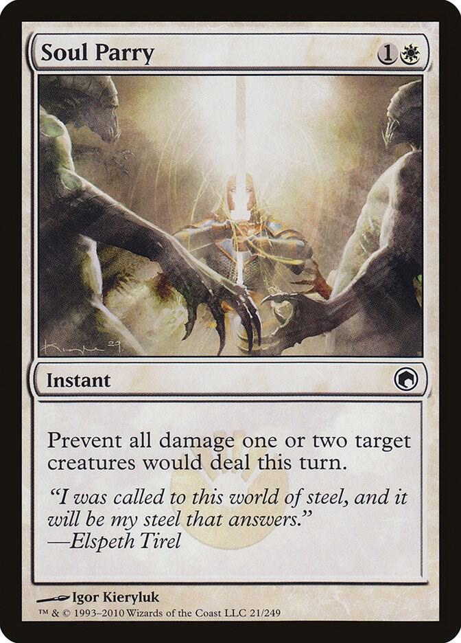 Soul Parry 21 (Scars of Mirrodin)  - Foil | Good Games Adelaide SA