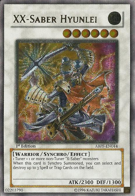 XX-Saber Hyunlei [ABPF-EN044] Ultimate Rare | Good Games Adelaide SA