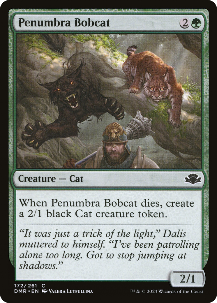 Penumbra Bobcat [Dominaria Remastered] | Good Games Adelaide SA