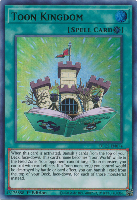 Toon Kingdom (Green) [DLCS-EN074] Ultra Rare | Good Games Adelaide SA