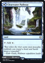 Clearwater Pathway // Murkwater Pathway  [Zendikar Rising Prerelease Promos] | Good Games Adelaide SA