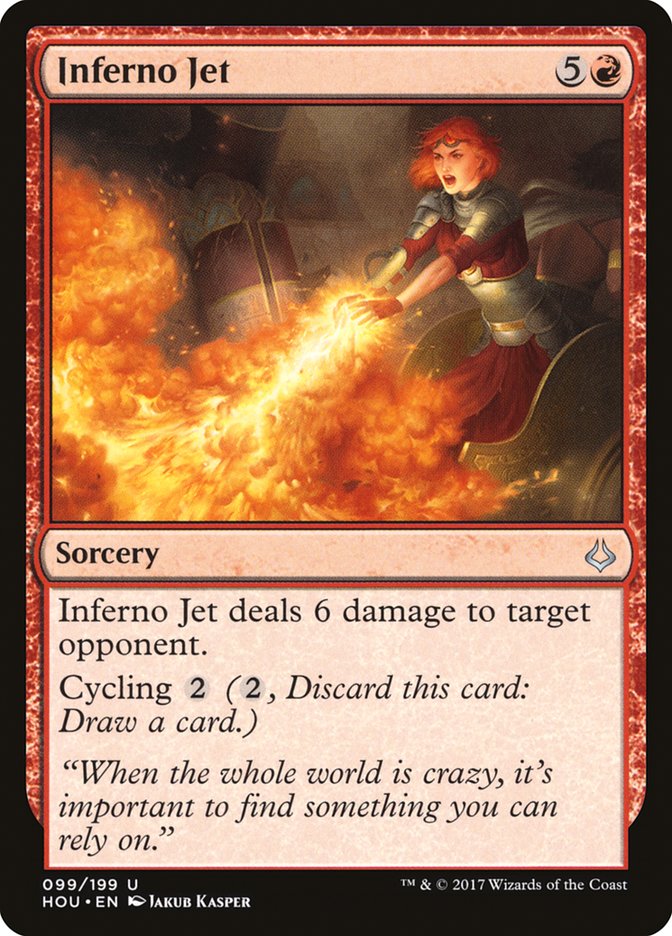 Inferno Jet 99 (Hour of Devastation)  - Foil | Good Games Adelaide SA