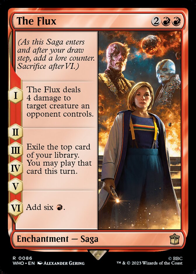 The Flux 86 (Universes Beyond: Doctor Who)  | Good Games Adelaide SA