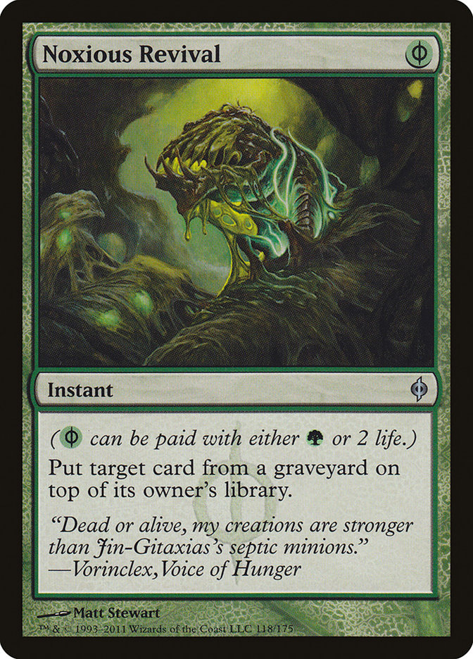 Noxious Revival 118 (New Phyrexia)  - Foil | Good Games Adelaide SA