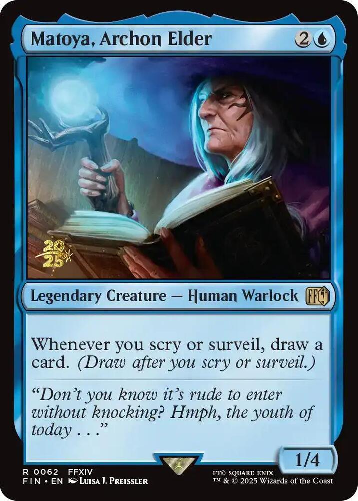 Matoya Archon Elder 62 (Prerelease Cards)  - Foil | Good Games Adelaide SA