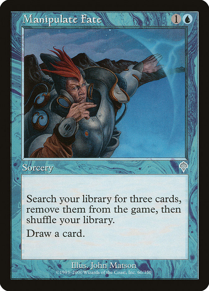 Manipulate Fate 60 (Invasion)  - Foil | Good Games Adelaide SA