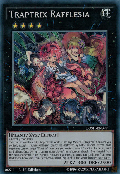 Traptrix Rafflesia [BOSH-EN099] Secret Rare | Good Games Adelaide SA