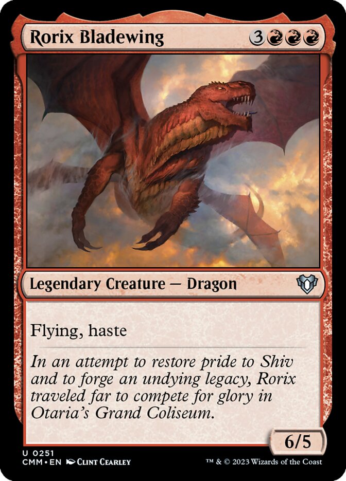 Rorix Bladewing 251 (Commander Masters)  - Foil | Good Games Adelaide SA