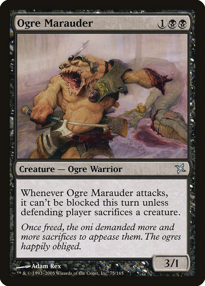 Ogre Marauder 75 (Betrayers of Kamigawa)  | Good Games Adelaide SA