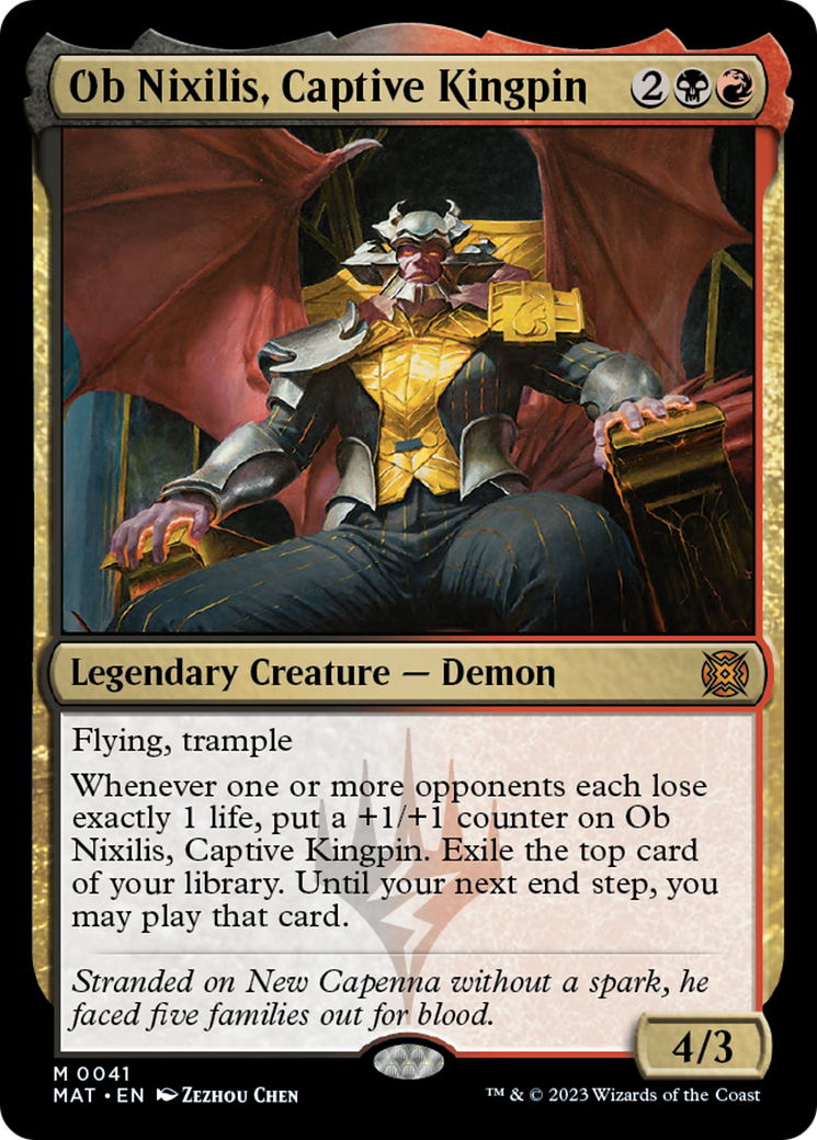 Ob Nixilis, Captive Kingpin [March of the Machine: The Aftermath] | Good Games Adelaide SA