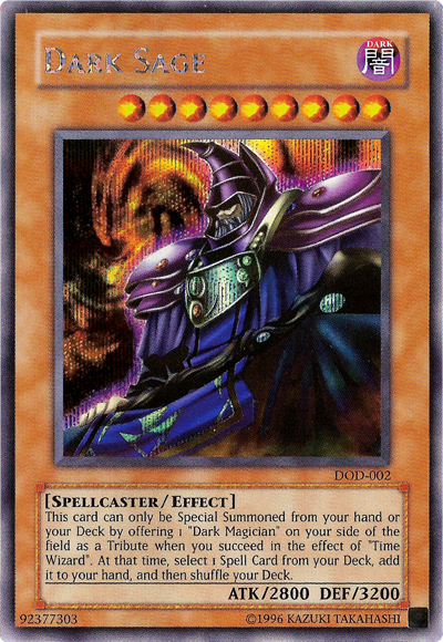 Dark Sage [DOD-002] Prismatic Secret Rare | Good Games Adelaide SA