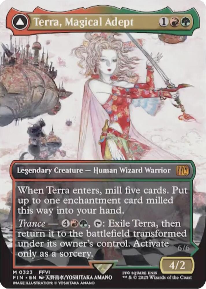 Terra, Magical Adept // Esper Terra 323 (FINAL FANTASY)  - Foil | Good Games Adelaide SA