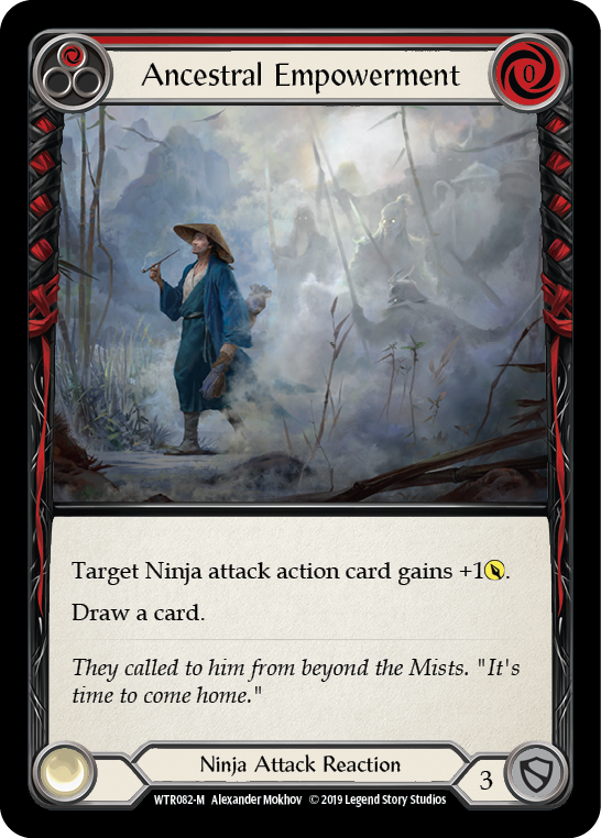Ancestral Empowerment [WTR082-M] Alpha Print Normal | Good Games Adelaide SA