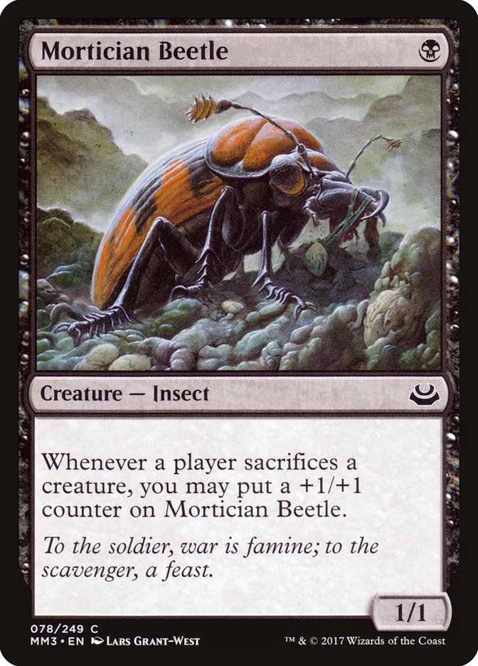 Mortician Beetle [Modern Masters 2017] | Good Games Adelaide SA