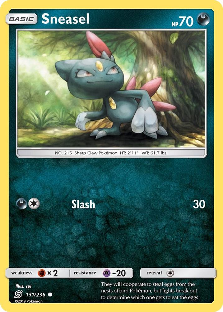 Sneasel 131/236 (SM - Unified Minds)  | Good Games Adelaide SA