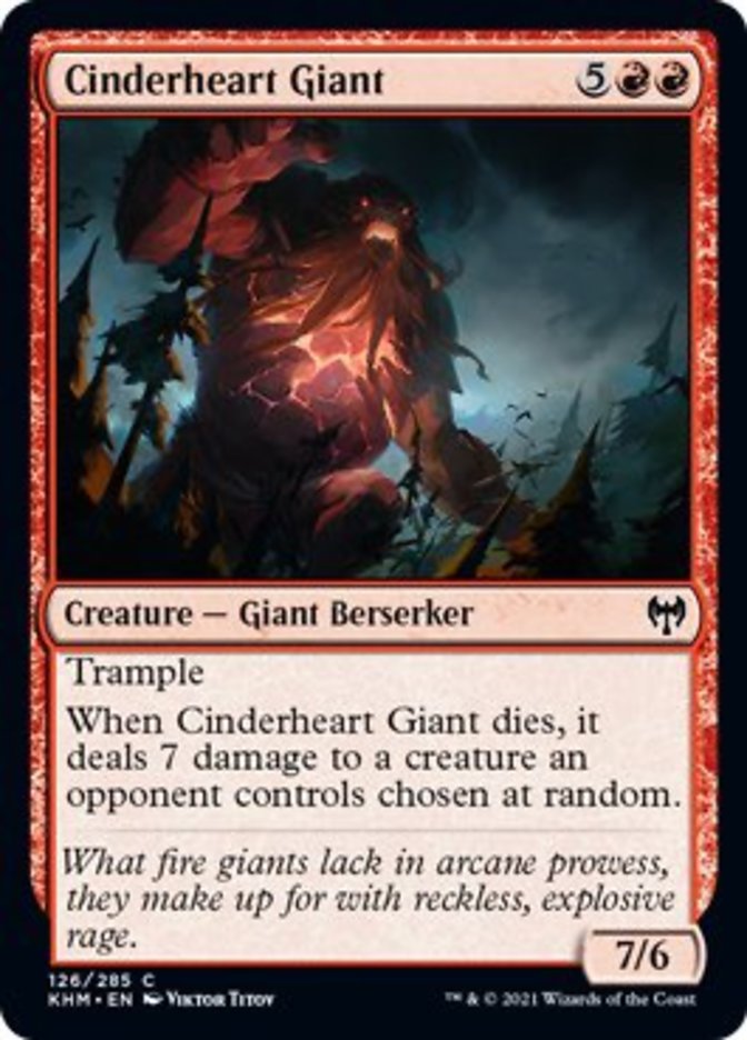 Cinderheart Giant [Kaldheim] | Good Games Adelaide SA