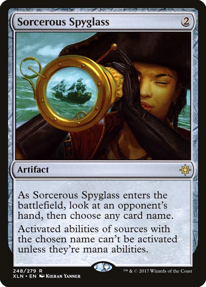 Sorcerous Spyglass [Ixalan] | Good Games Adelaide SA