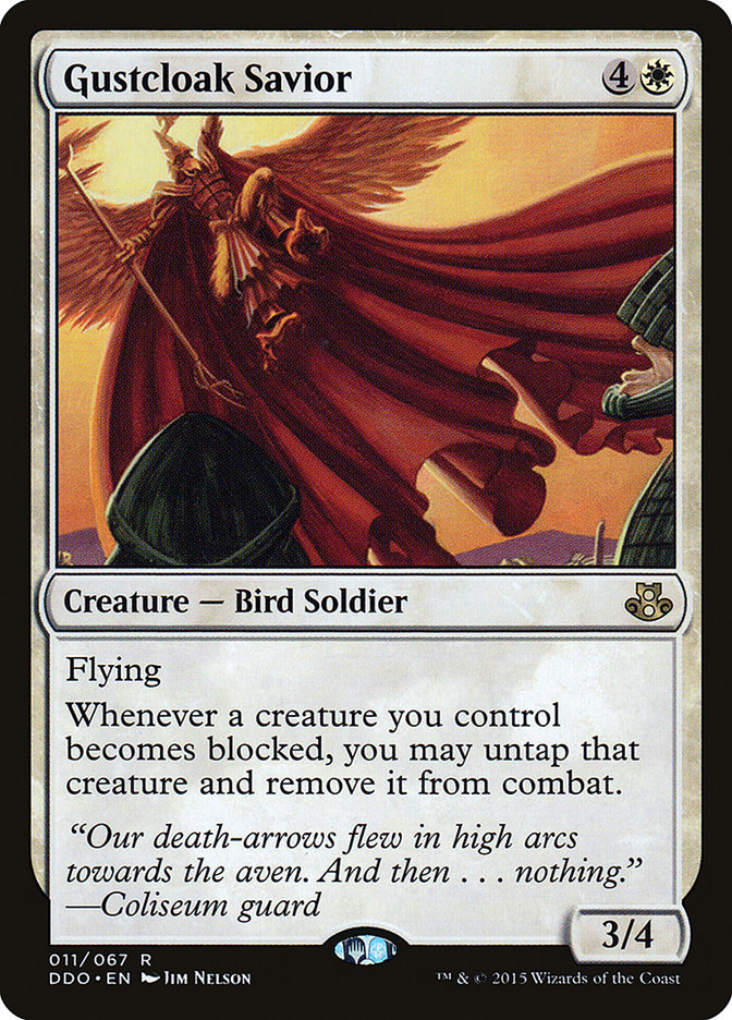 Gustcloak Savior 11 (Duel Decks: Elspeth vs. Kiora)  | Good Games Adelaide SA