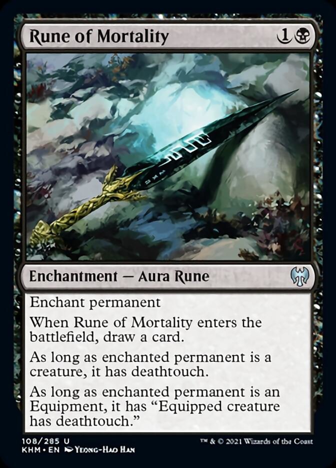 Rune of Mortality [Kaldheim] | Good Games Adelaide SA