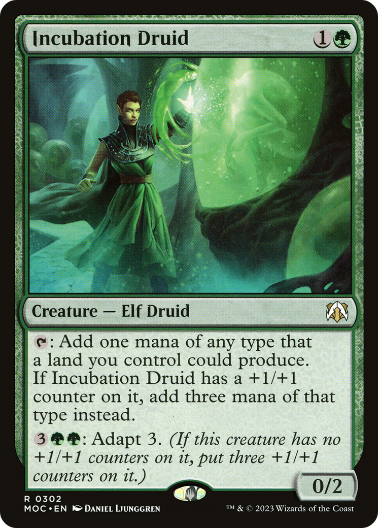 Incubation Druid [March of the Machine Commander] | Good Games Adelaide SA