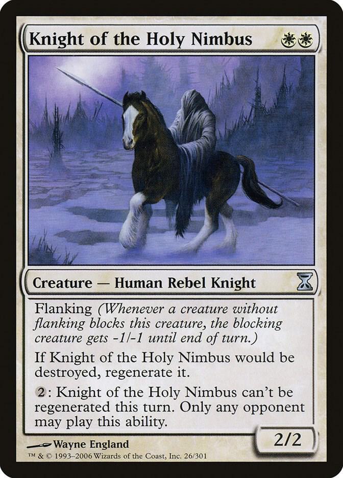 Knight of the Holy Nimbus 26 (Time Spiral)  - Foil | Good Games Adelaide SA