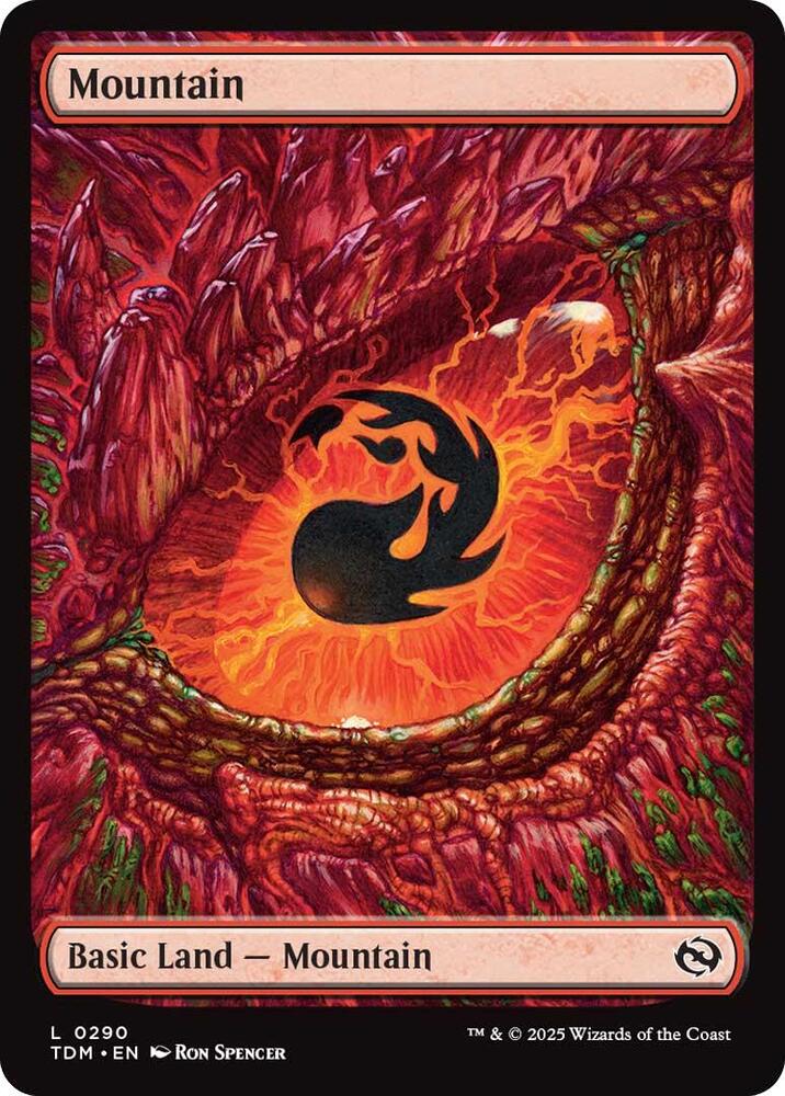 Mountain 290 (Tarkir: Dragonstorm)  | Good Games Adelaide SA