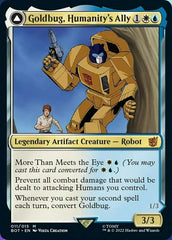 Goldbug, Humanity's Ally // Goldbug, Scrappy Scout [Universes Beyond: Transformers] | Good Games Adelaide SA