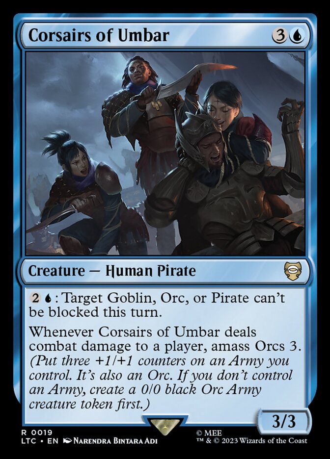 Corsairs of Umbar 19 (Commander: The Lord of the Rings: Tales of Middle-earth)  | Good Games Adelaide SA