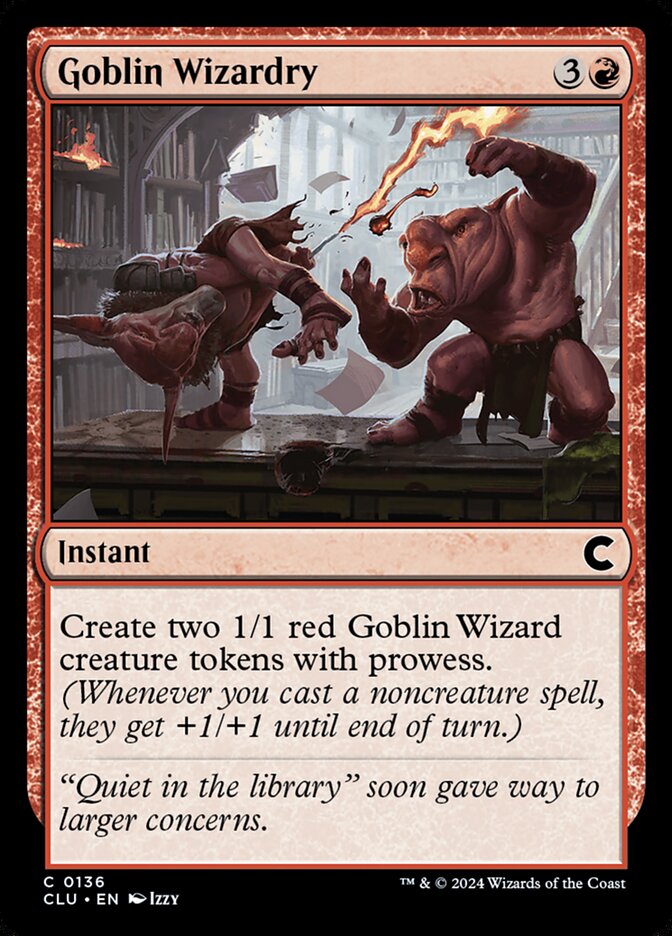 Goblin Wizardry 136 (Ravnica: Clue Edition)  | Good Games Adelaide SA