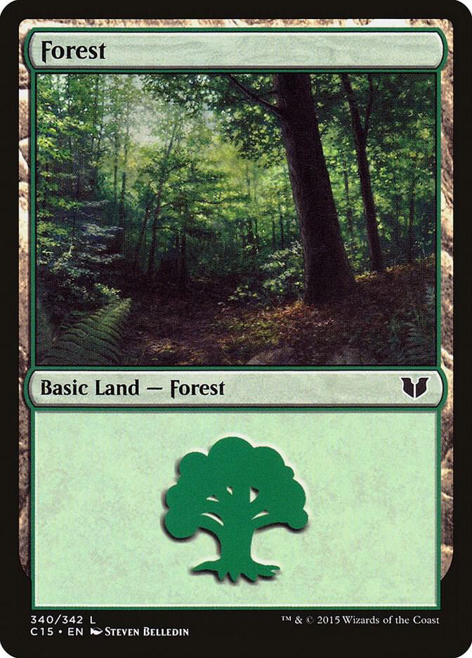 Forest 340 (Commander 2015)  | Good Games Adelaide SA