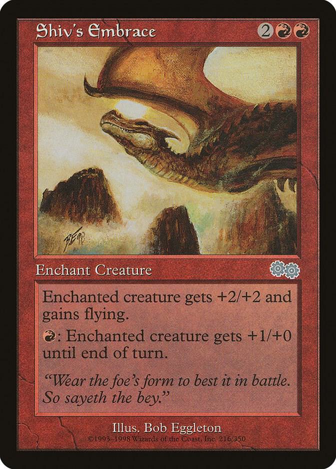 Shiv's Embrace 216 (Urza's Saga)  | Good Games Adelaide SA