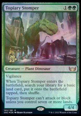 Topiary Stomper [Streets of New Capenna Prerelease Promos] | Good Games Adelaide SA