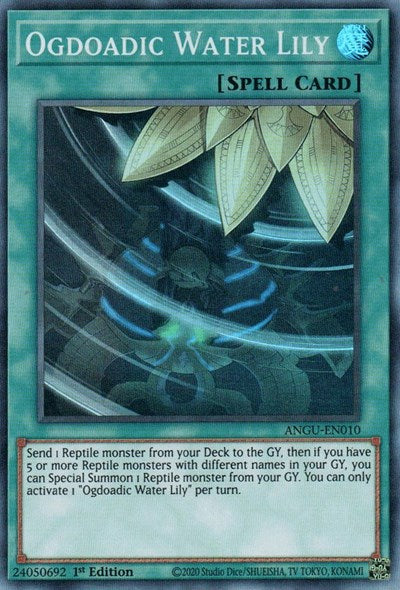 Ogdoadic Water Lily (Super Rare) [ANGU-EN010] Super Rare | Good Games Adelaide SA