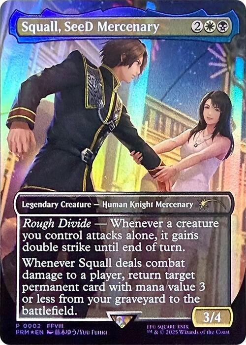 Squall SeeD Mercenary 2 (Standard Showdown Promos)  - Foil | Good Games Adelaide SA