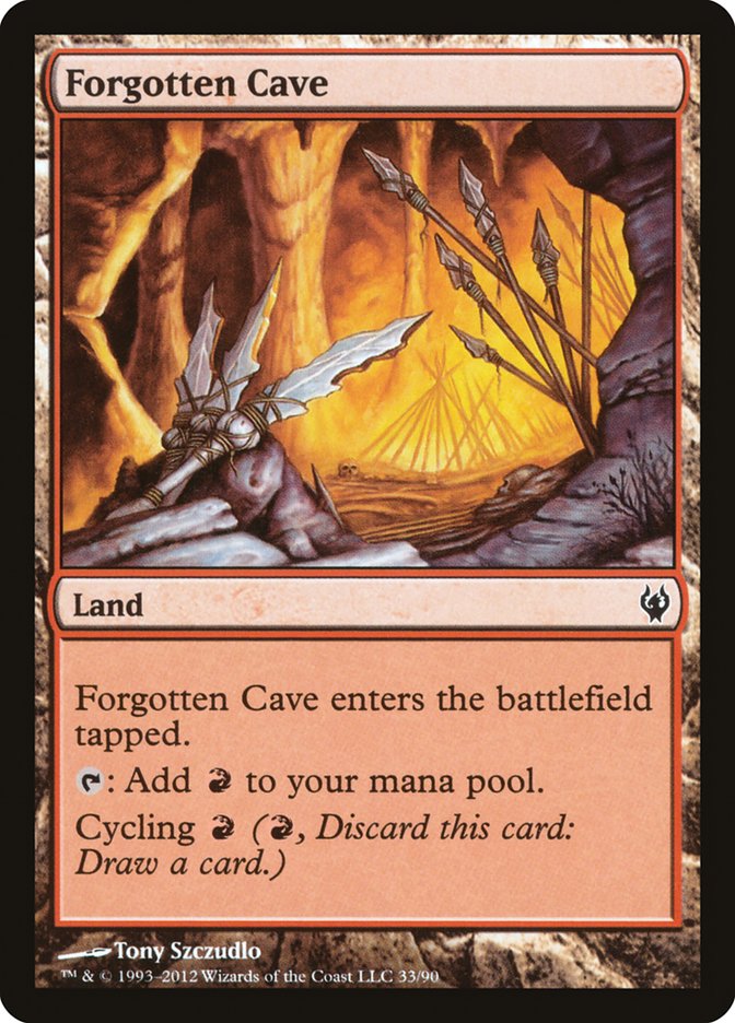 Forgotten Cave [Duel Decks: Izzet vs. Golgari] | Good Games Adelaide SA