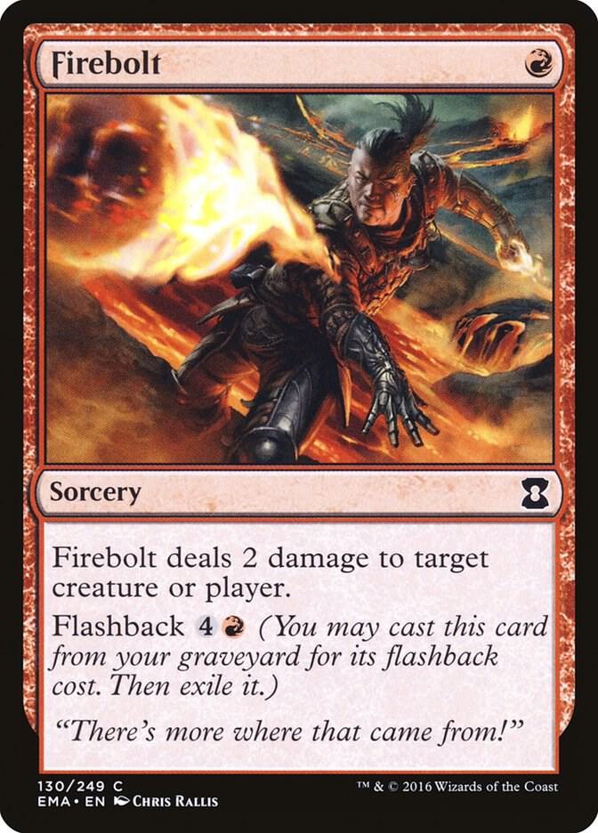 Firebolt 130 (Eternal Masters)  - Foil | Good Games Adelaide SA