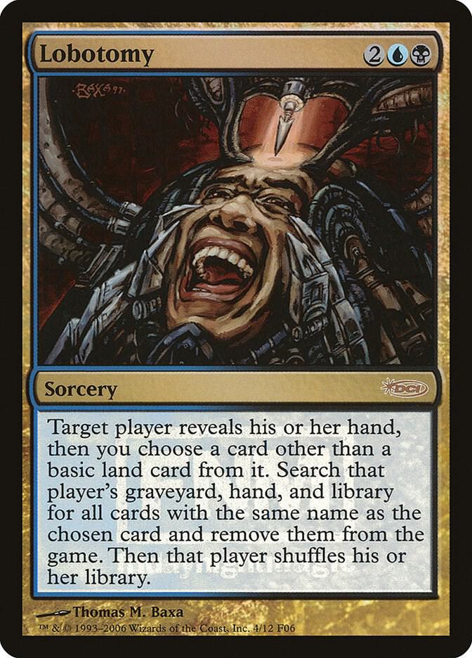 Lobotomy 4 (FNM Promos)  - Foil | Good Games Adelaide SA